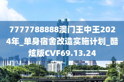 7777788888澳门王中王2024年_单身宿舍改造实施计划_酷炫版CVF69.13.24