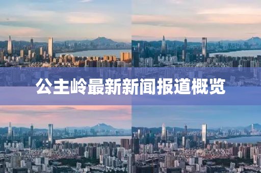 公主岭最新新闻报道概览