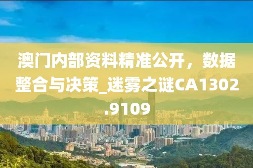 澳门内部资料精准公开，数据整合与决策_迷雾之谜CA1302.9109
