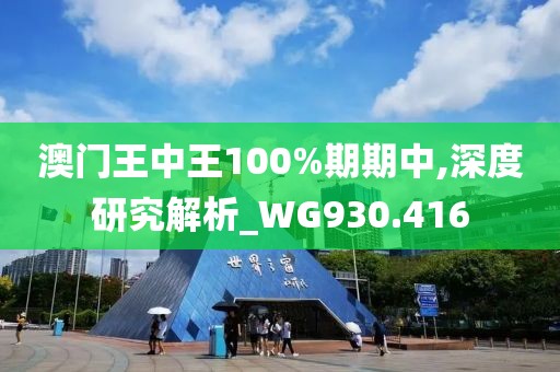 澳门王中王100%期期中,深度研究解析_WG930.416