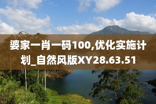 婆家一肖一码100,优化实施计划_自然风版XY28.63.51