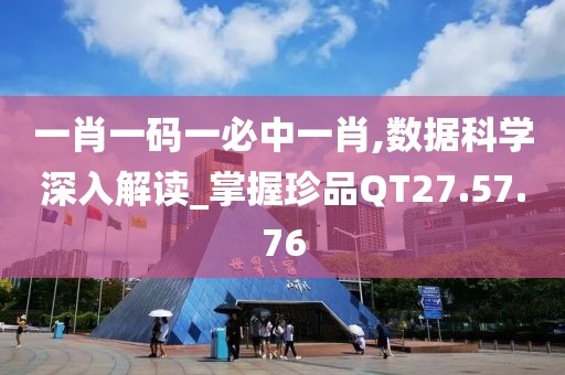 一肖一码一必中一肖,数据科学深入解读_掌握珍品QT27.57.76