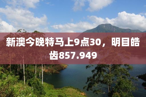 新澳今晚特马上9点30，明目皓齿857.949