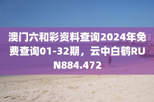 澳门六和彩资料查询2024年免费查询01-32期，云中白鹤RUN884.472