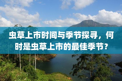 虫草上市时间与季节探寻，何时是虫草上市的最佳季节？