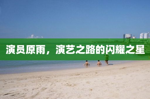 演员原雨，演艺之路的闪耀之星