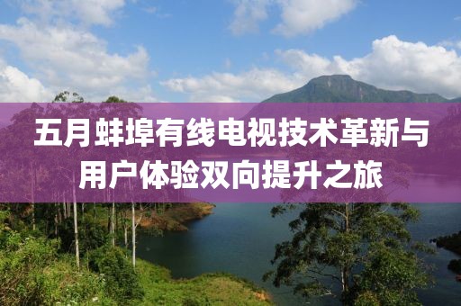 五月蚌埠有线电视技术革新与用户体验双向提升之旅