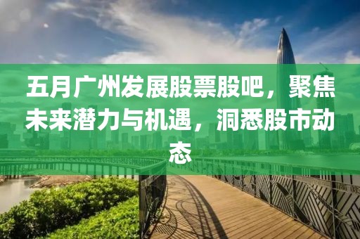 五月广州发展股票股吧，聚焦未来潜力与机遇，洞悉股市动态