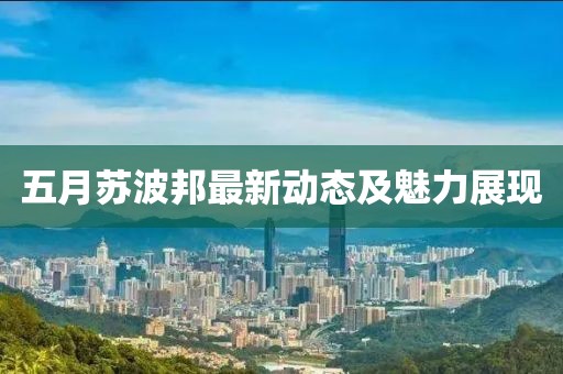 五月苏波邦最新动态及魅力展现