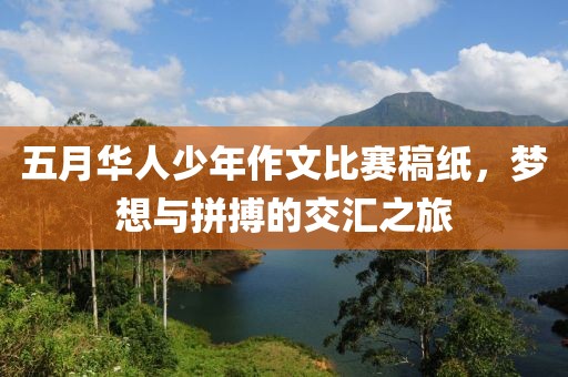 五月华人少年作文比赛稿纸，梦想与拼搏的交汇之旅