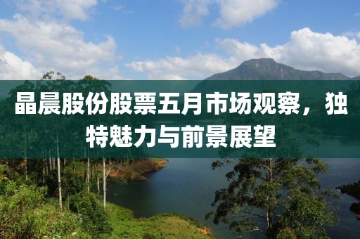 晶晨股份股票五月市场观察，独特魅力与前景展望