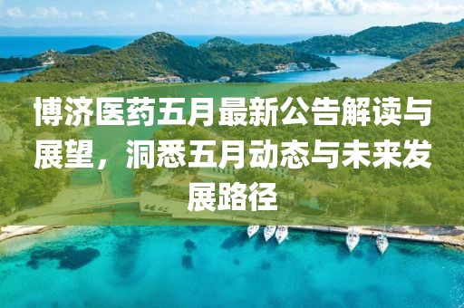 博济医药五月最新公告解读与展望，洞悉五月动态与未来发展路径