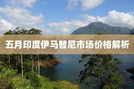 五月印度伊马替尼市场价格解析