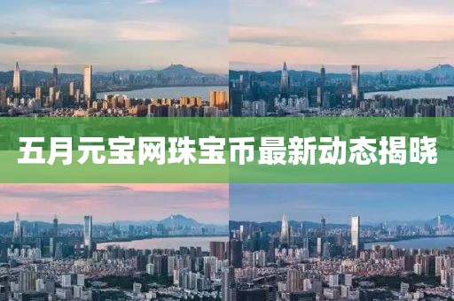 五月元宝网珠宝币最新动态揭晓