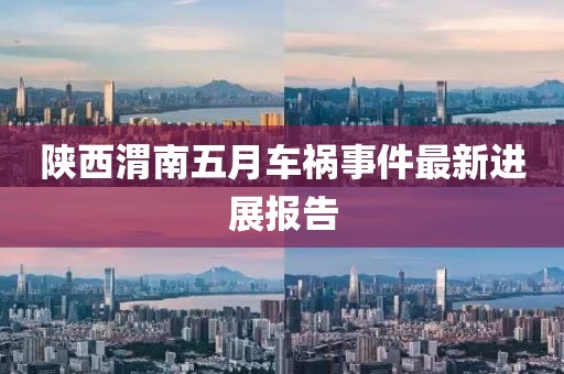 陕西渭南五月车祸事件最新进展报告