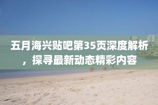 五月海兴贴吧第35页深度解析，探寻最新动态精彩内容
