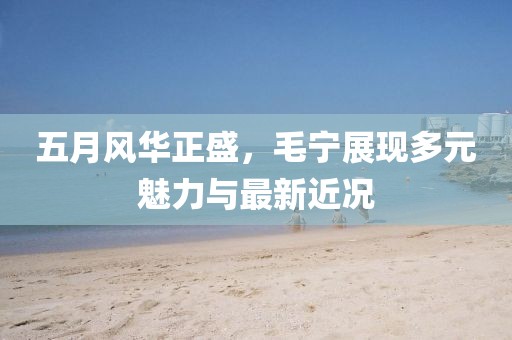 五月风华正盛，毛宁展现多元魅力与最新近况