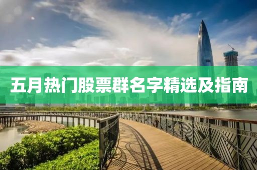 五月热门股票群名字精选及指南