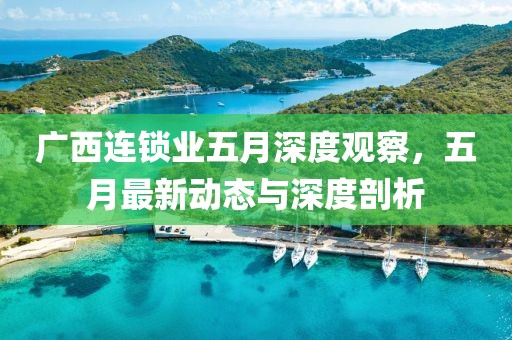 广西连锁业五月深度观察，五月最新动态与深度剖析