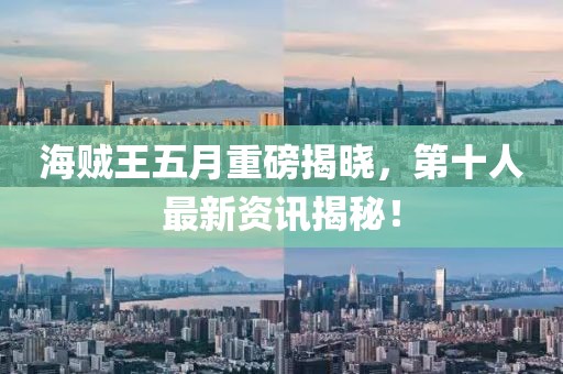海贼王五月重磅揭晓，第十人最新资讯揭秘！