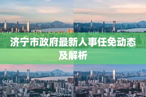 济宁市政府最新人事任免动态及解析