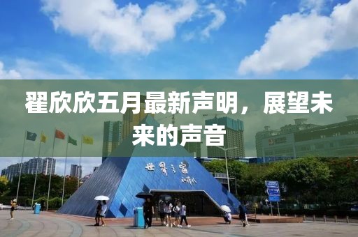 翟欣欣五月最新声明，展望未来的声音