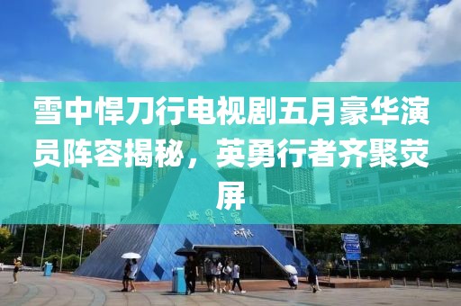 雪中悍刀行电视剧五月豪华演员阵容揭秘，英勇行者齐聚荧屏