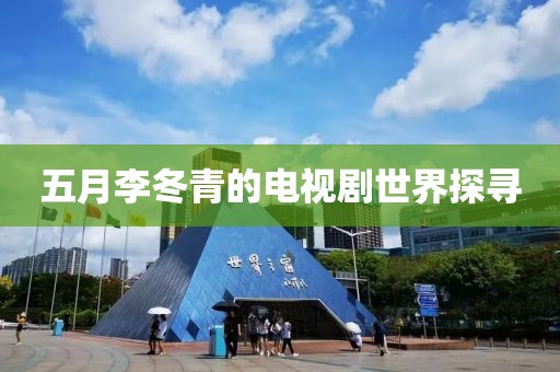五月李冬青的电视剧世界探寻