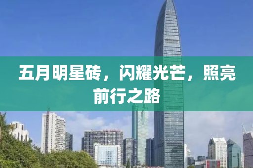 五月明星砖，闪耀光芒，照亮前行之路