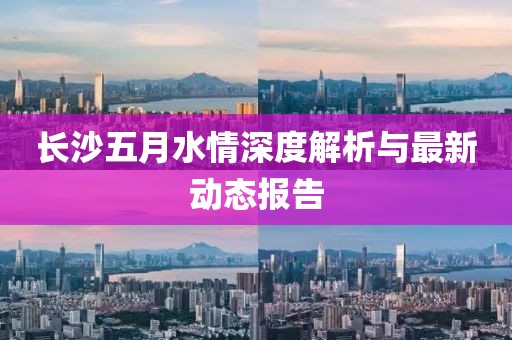 长沙五月水情深度解析与最新动态报告