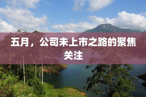 五月，公司未上市之路的聚焦关注