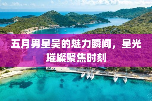 五月男星吴的魅力瞬间，星光璀璨聚焦时刻