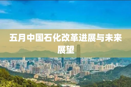 五月中国石化改革进展与未来展望